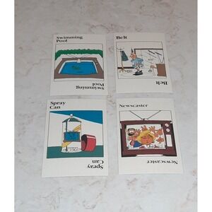 Vintage 1987 Couch Potato Game Replacement Piece CARDS